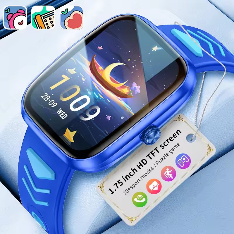 Children Boys Girls Present Sm - Smartwatch Watches For Kid Boy With Alarm 评论和价格