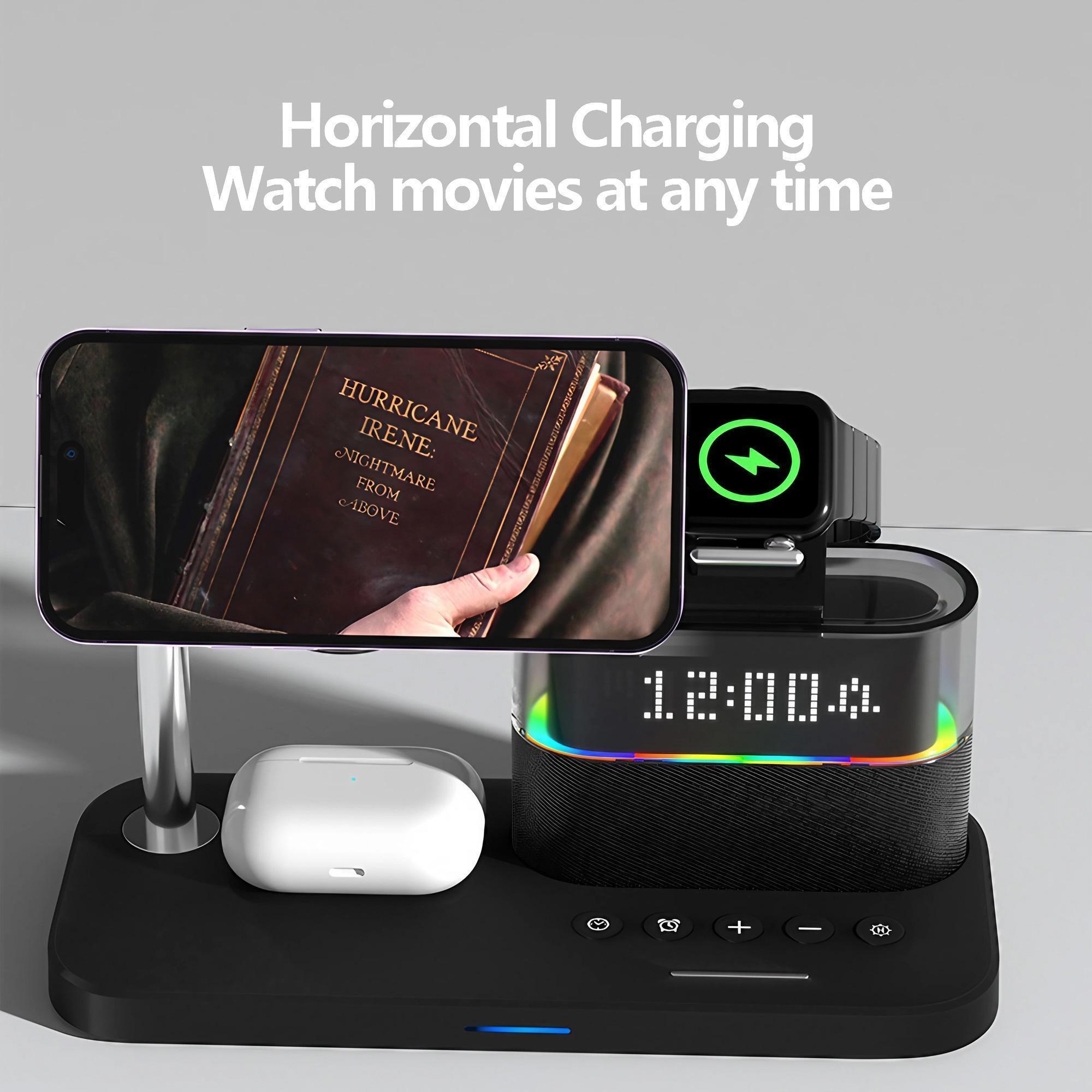 15W Fast Wireless Charger 3 in - Watch 7 Smartwatch Iphone 评论和价格