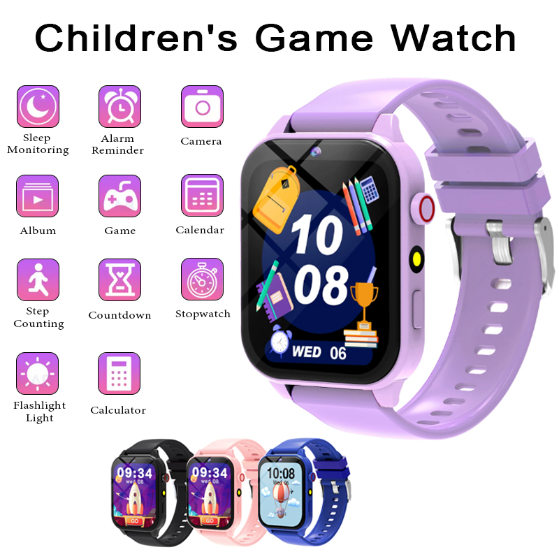 Smartwatch Children's Games Wa - Smartwatch Watches For Kid Boy With Alarm 评论和价格