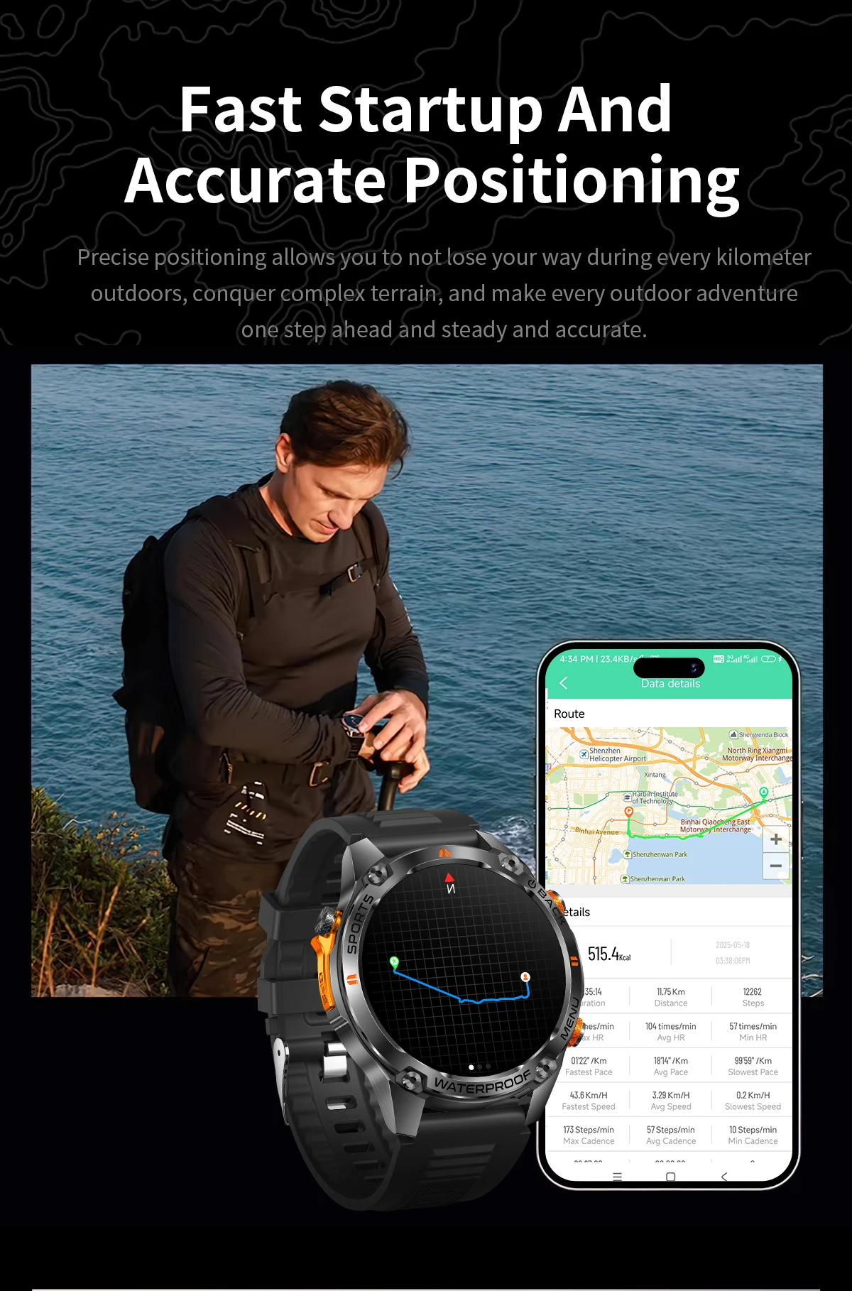 NEW 2025 VWAR GPS Smartwatch 1 - Watch Vs Smartwatch 评论和价格