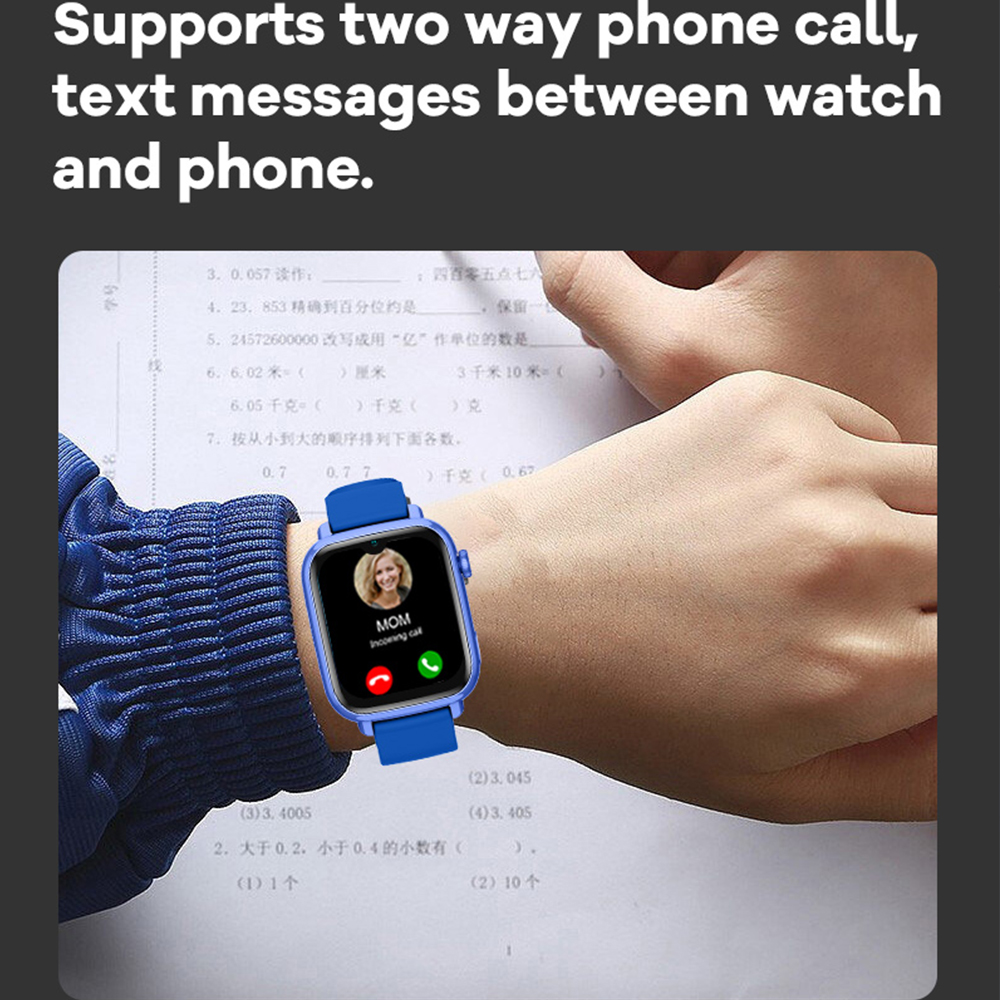 Smart Watch Kids 4G GPS WiFi P - Smartwatch Watches For Kid Boy With Alarm 评论和价格
