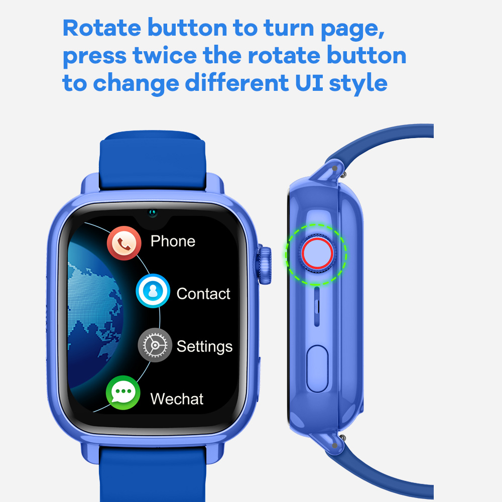 Smart Watch Kids 4G GPS WiFi P - Smartwatch Watches For Kid Boy With Alarm 评论和价格