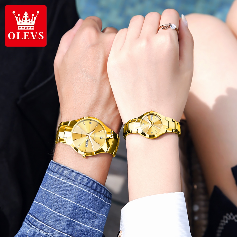 OLEVS TOP Brand Gold Watches f - Smartwatch Watches For Men Brands 评论和价格