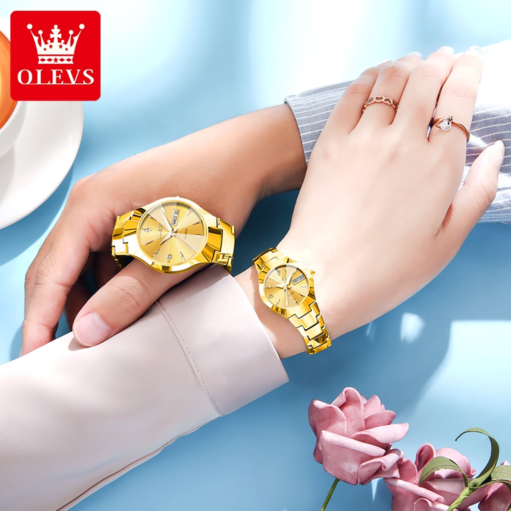 OLEVS TOP Brand Gold Watches f - Smartwatch Watches For Men Brands 评论和价格