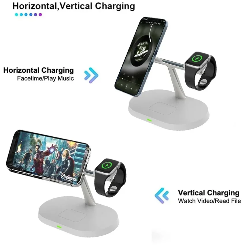Magnetic Wireless Charger Stan - Watch 7 Smartwatch Iphone 评论和价格