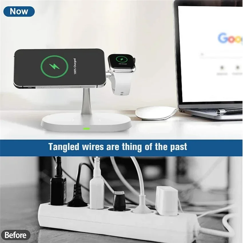 Magnetic Wireless Charger Stan - Watch 7 Smartwatch Iphone 评论和价格