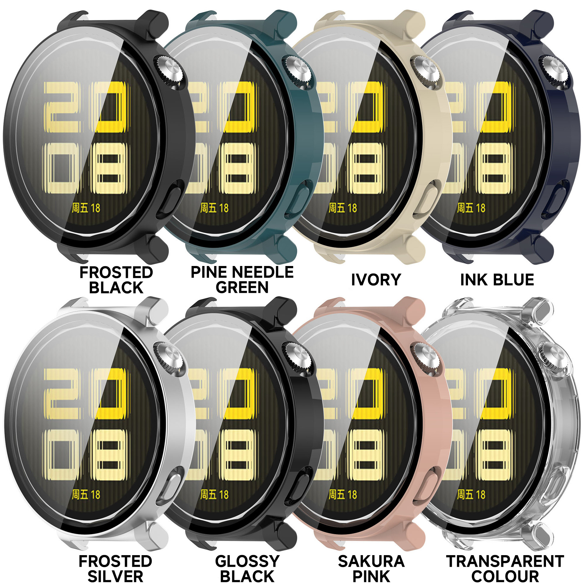 Tempered glass case For Huawei - Smartwatch Watch Huawei 评论和价格