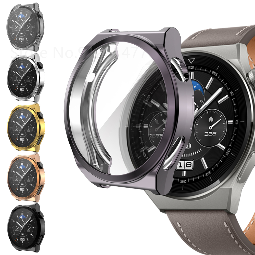 Plating Soft TPU Protective Co - Smartwatch Watch Huawei 评论和价格