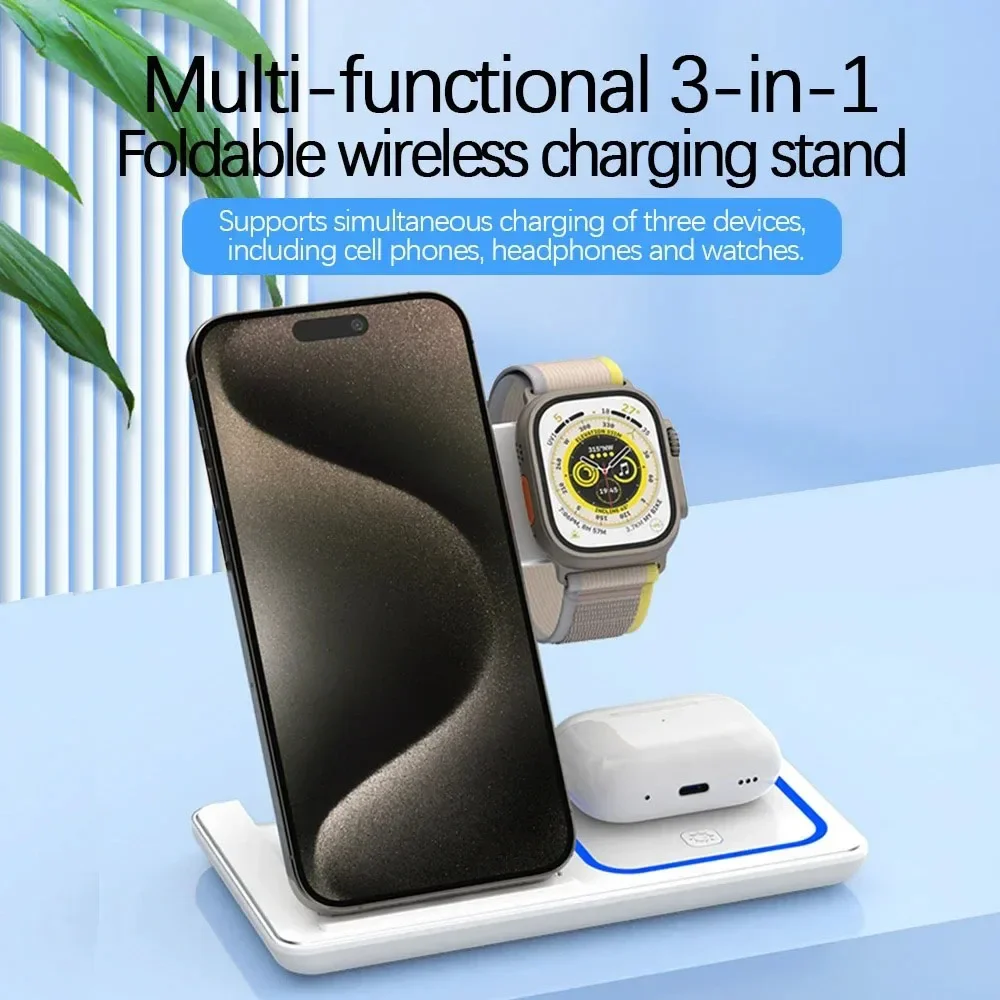 GEFENIS 30W 3 In 1 Wireless Ch - Watch 7 Smartwatch Iphone 评论和价格