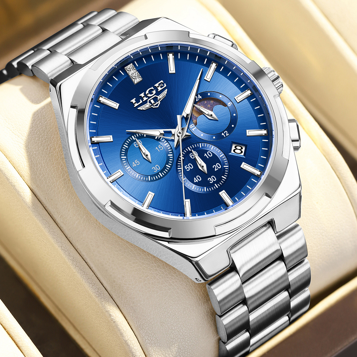 LIGE Top Brand Luxury Watch Wo - Smartwatch Watches Brands For Women 评论和价格