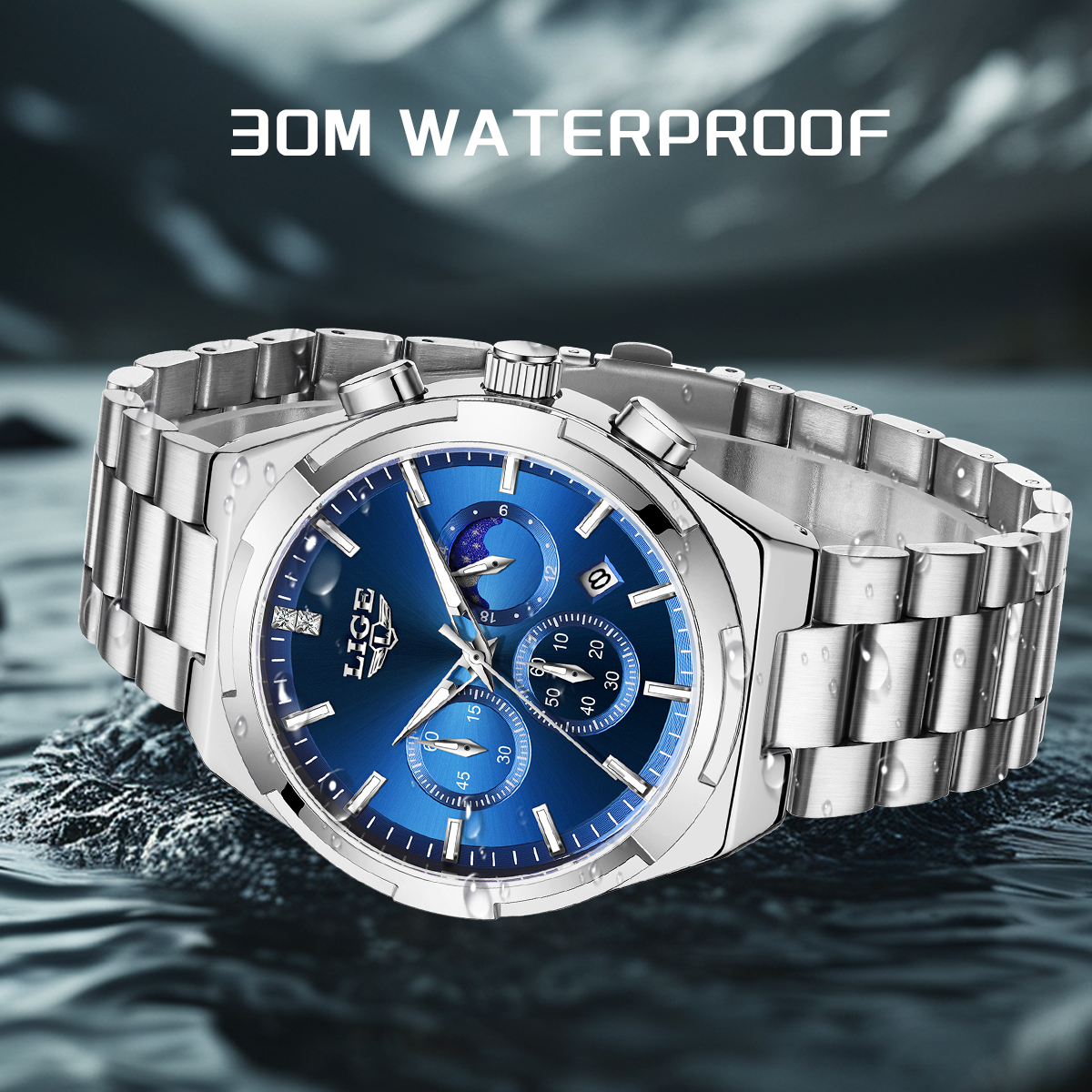 LIGE Top Brand Luxury Watch Wo - Smartwatch Watches Brands For Women 评论和价格