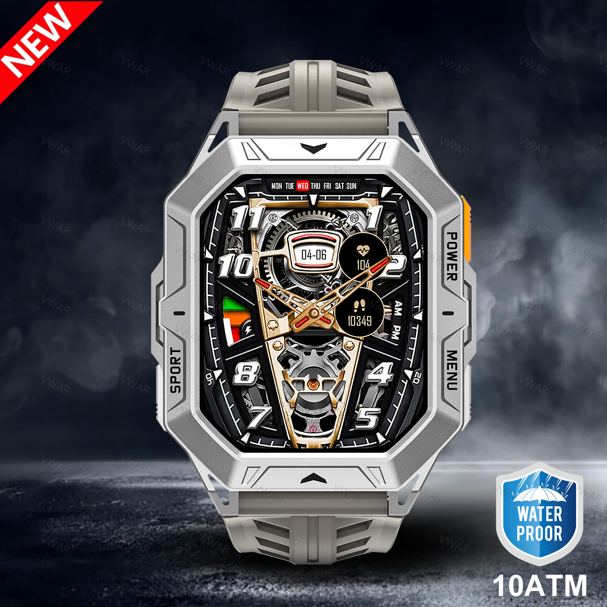 Tactical Smart Watch VWAR TANK - Watch Vs Smartwatch 评论和价格