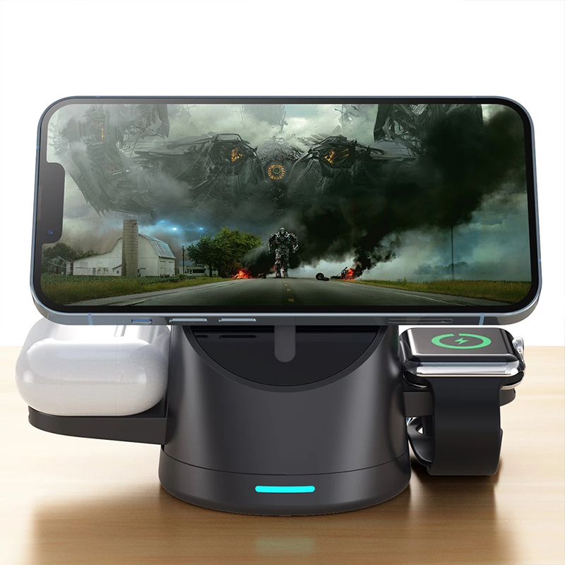 15W Magnetic 3 in 1 Fast Wirel - Watch 7 Smartwatch Iphone 评论和价格