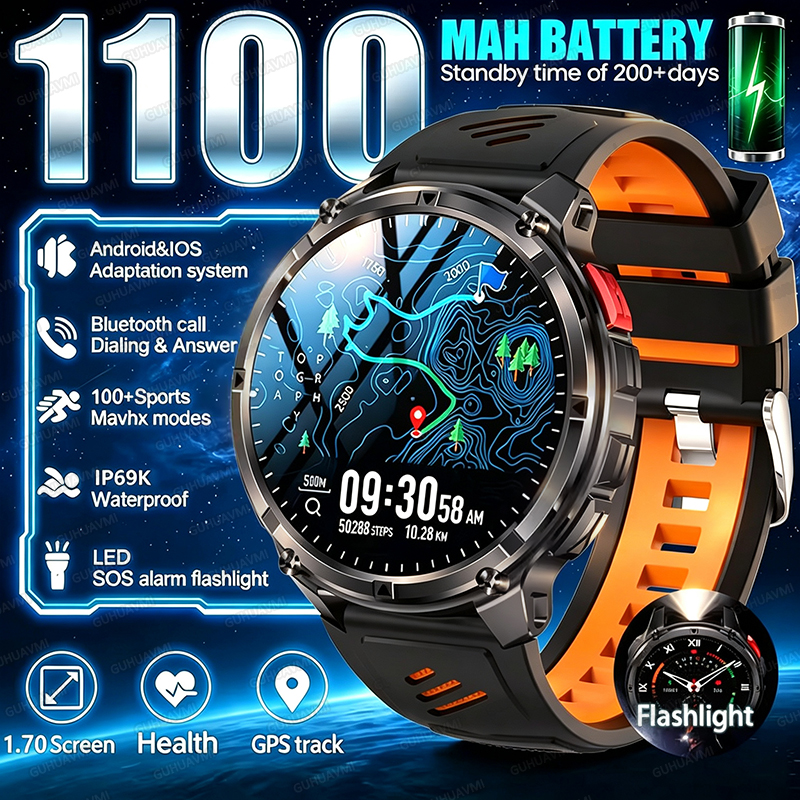 2026 New T-Rex3 Pro GPS Tracke - Smartwatch Rugged Watches For Men 评论和价格