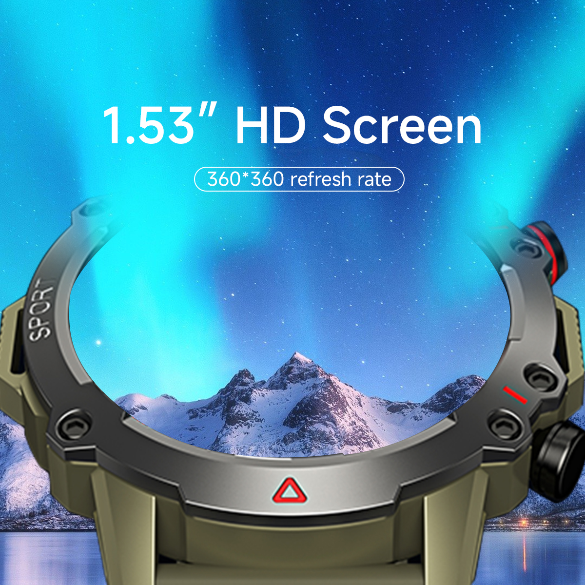 AMOLED SmartWatch Rugged Milit - Smartwatch Rugged Watches For Men 评论和价格