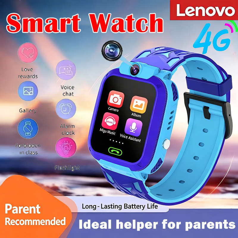 Lenovo 2026 New 5G Waterproof  - Smartwatch Watches For Kid Boy With Alarm 评论和价格