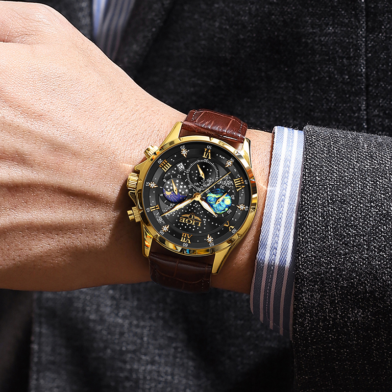 LIGE 2024 Top Luxury Brand Men - Smartwatch Army Watches For Men 评论和价格
