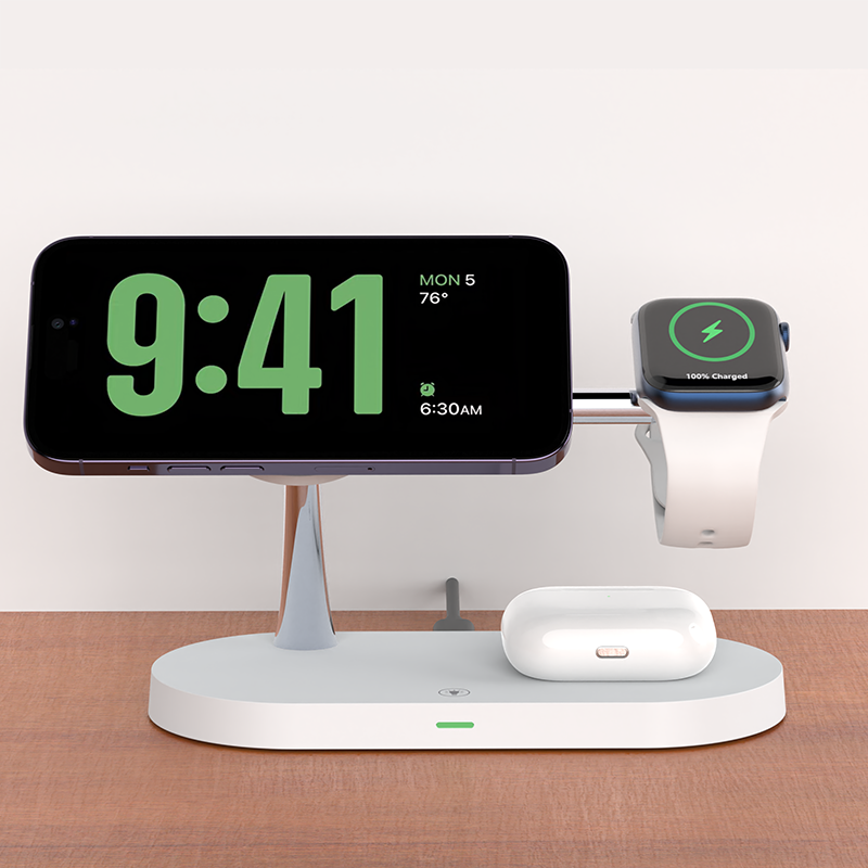 3 in 1 Magnetic Wireless Charg - Watch 7 Smartwatch Iphone 评论和价格