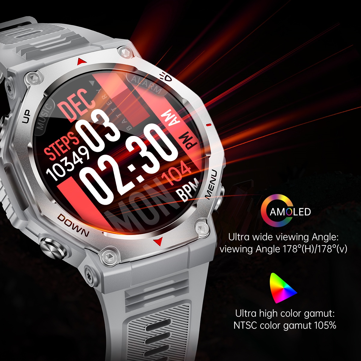 2025 New For Xiaomi Military G - Watch Vs Smartwatch 评论和价格