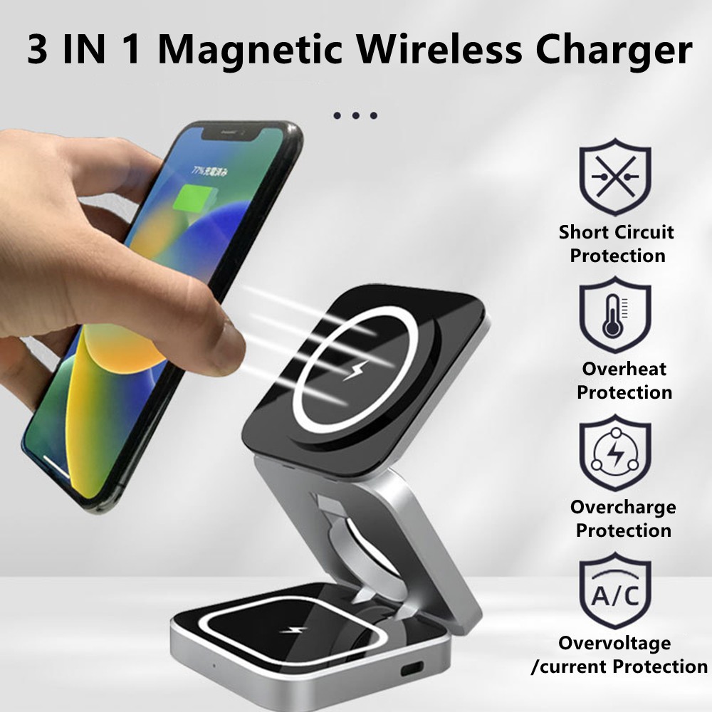 Foldable Magnetic Wireless Cha - Watch 7 Smartwatch Iphone 评论和价格