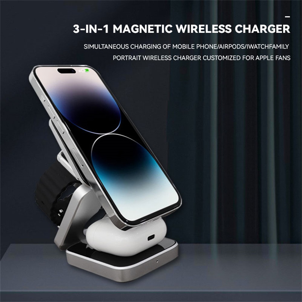 Foldable Magnetic Wireless Cha - Watch 7 Smartwatch Iphone 评论和价格
