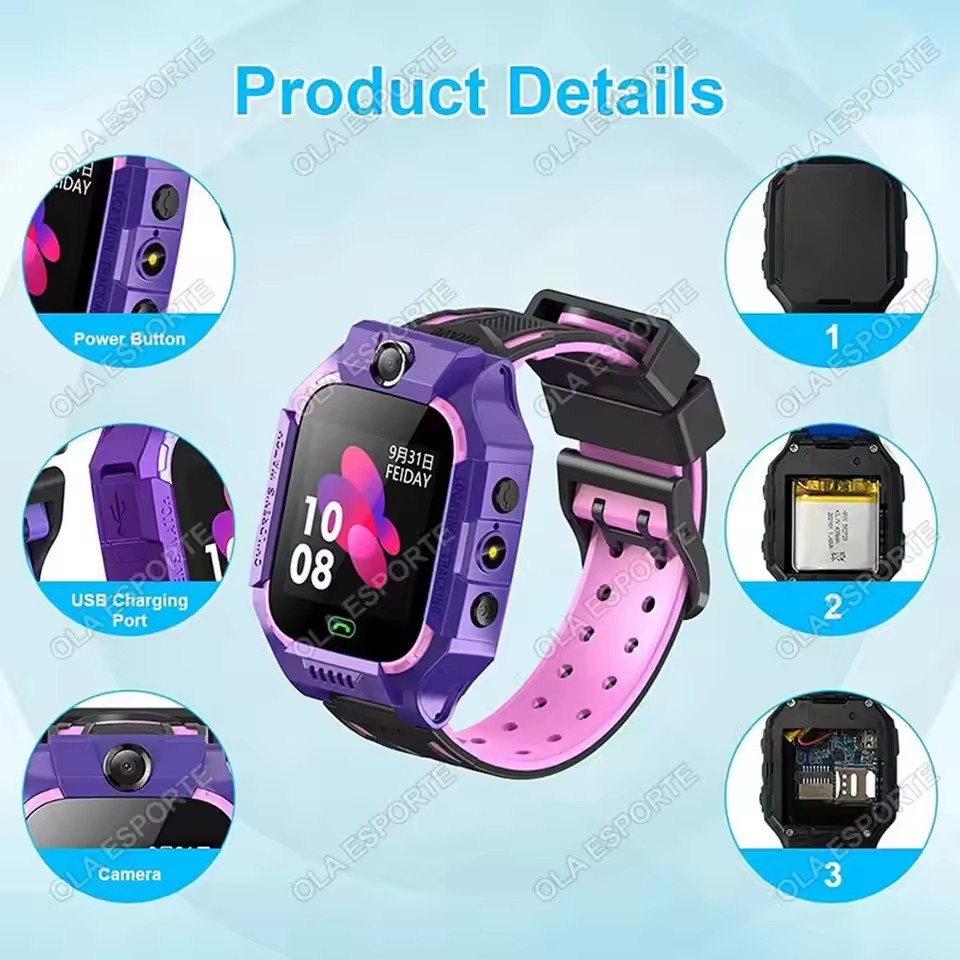 2026 New Children Smartwatch w - Smartwatch Watches For Kid Boy With Alarm 评论和价格
