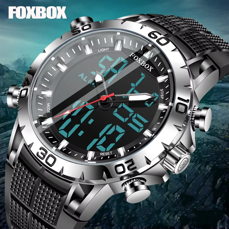 FOXBOX Mens Watches Sports Top - Smartwatch Watches For Men Brands 评论和价格