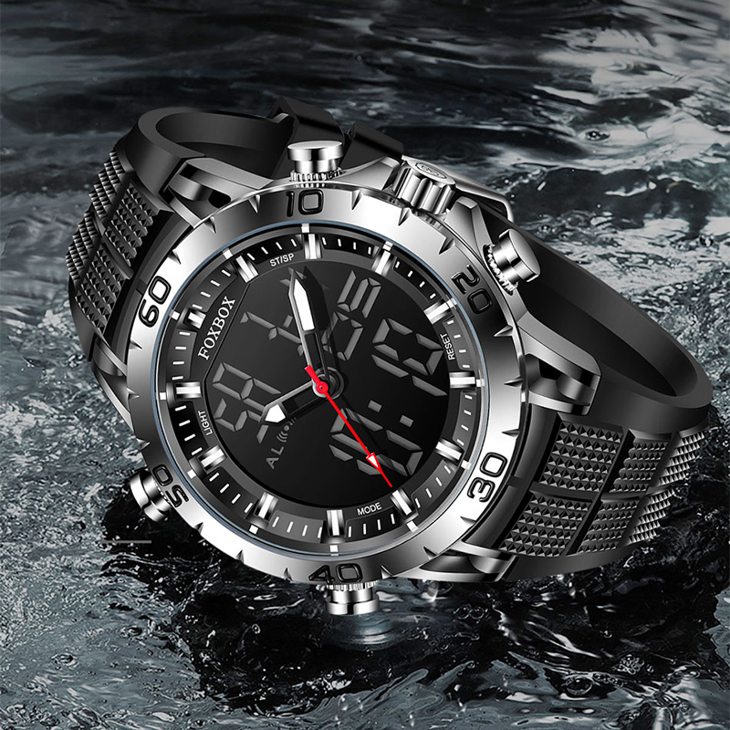 FOXBOX Mens Watches Sports Top - Smartwatch Watches For Men Brands 评论和价格