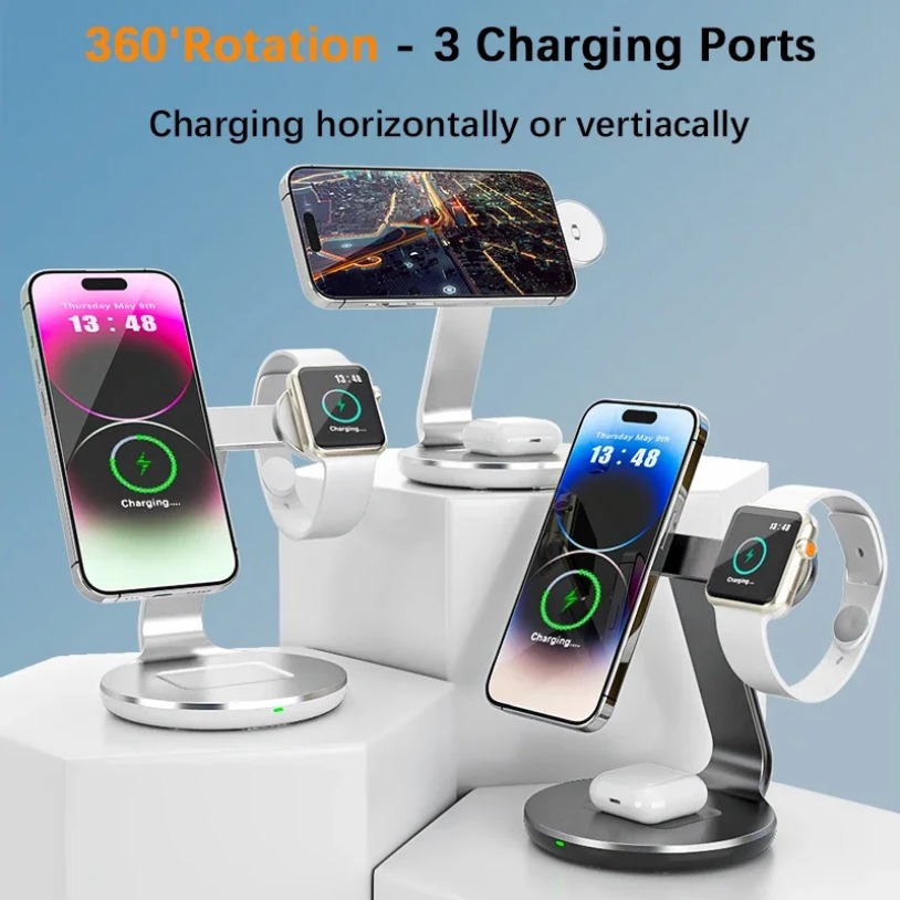 30W 3 In 1 Fast Charging Stati - Watch 7 Smartwatch Iphone 评论和价格