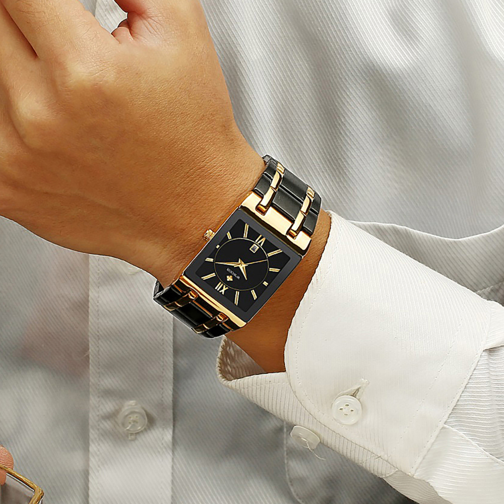 WWOOR Brand Luxury Gold Bracel - Smartwatch Watches For Men Brands 评论和价格