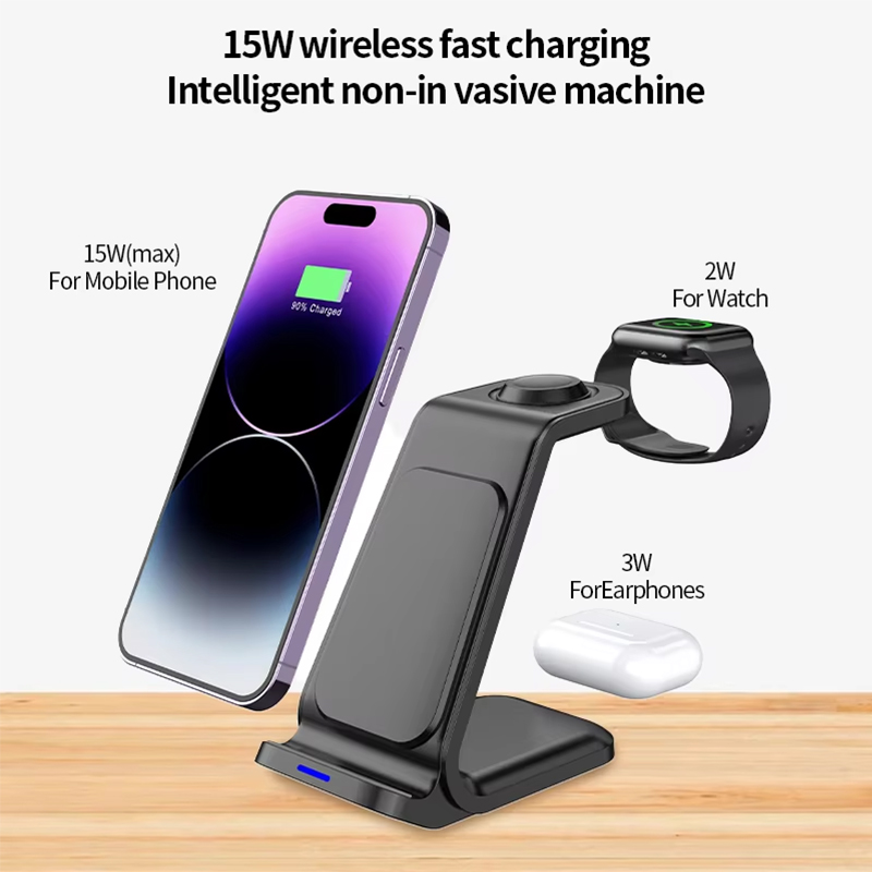 15W 3 in 1 Wireless Charger St - Watch 7 Smartwatch Iphone 评论和价格