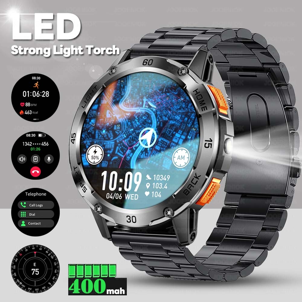 New Rugged Military Smart Watc - Smartwatch Rugged Watches For Men 评论和价格