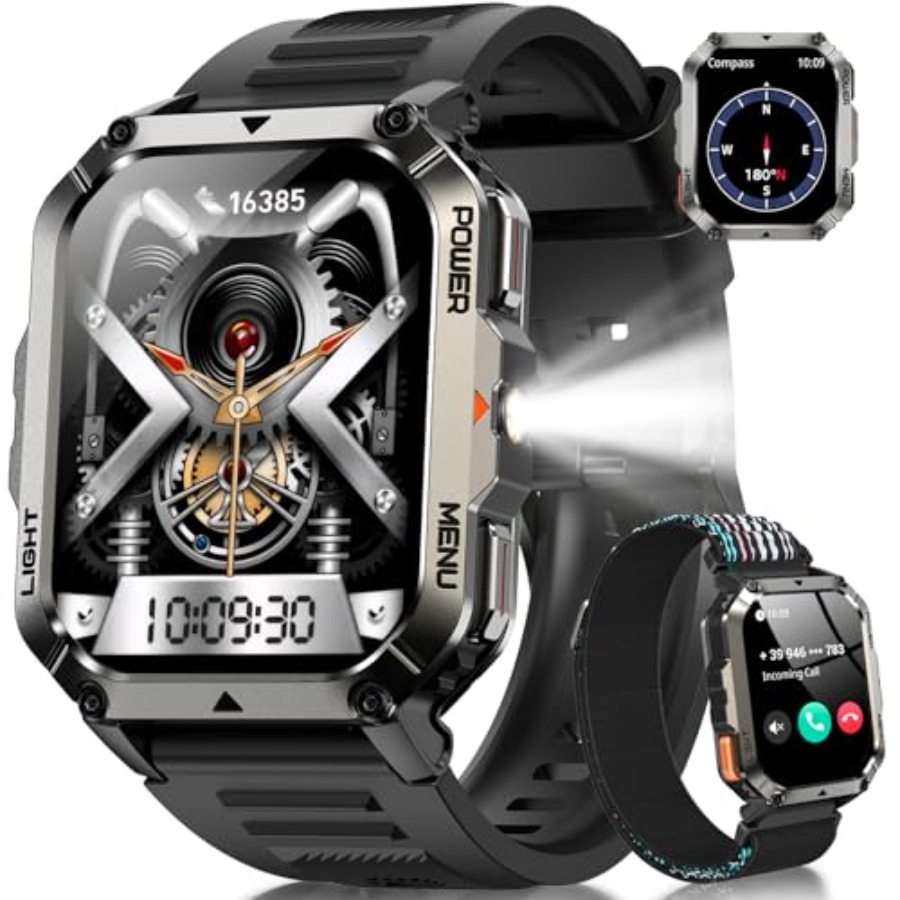 Military Tactical Smart Watche - Smartwatch Rugged Watches For Men 评论和价格