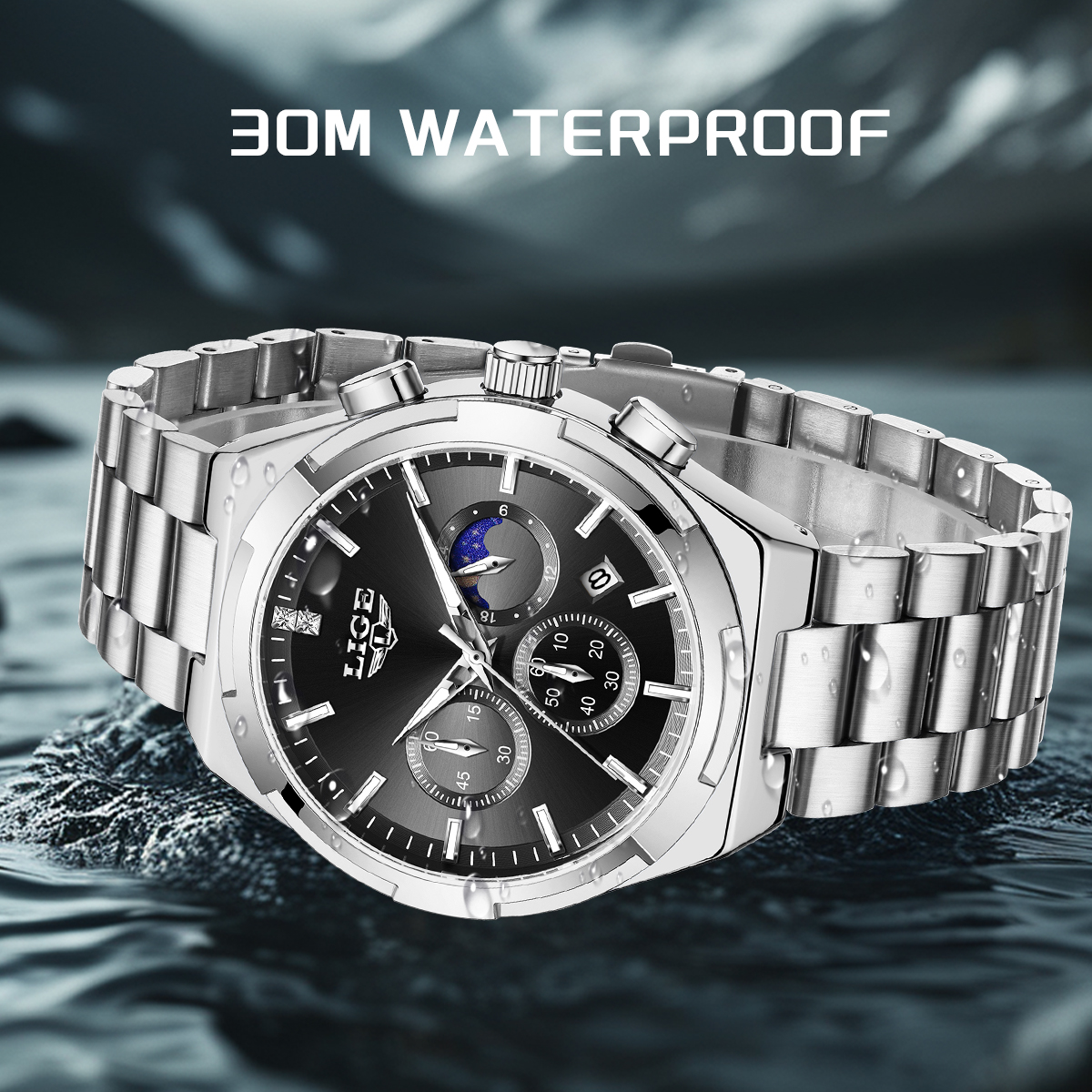 LIGE Top Brand Luxury Watch Wo - Smartwatch Watches Brands For Women 评论和价格