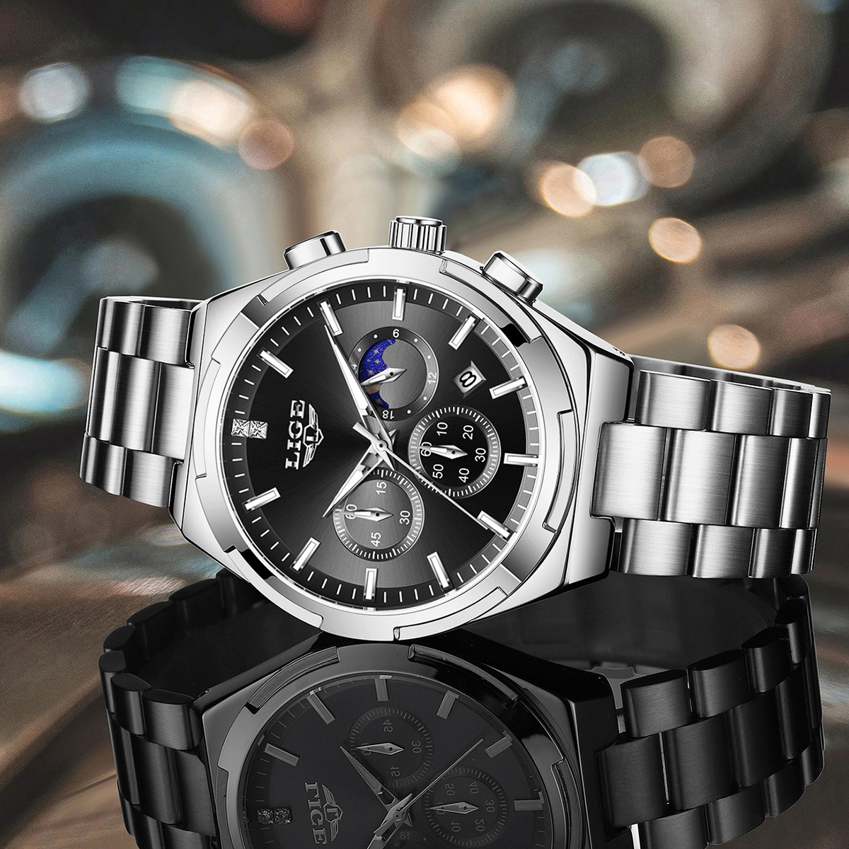 LIGE Top Brand Luxury Watch Wo - Smartwatch Watches Brands For Women 评论和价格